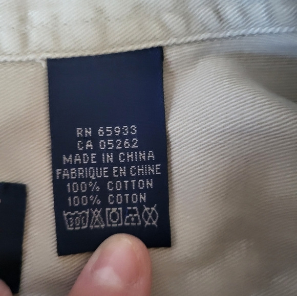 Point Zero Tan Button-Up Shirt , Size Large - Picture 6 of 6